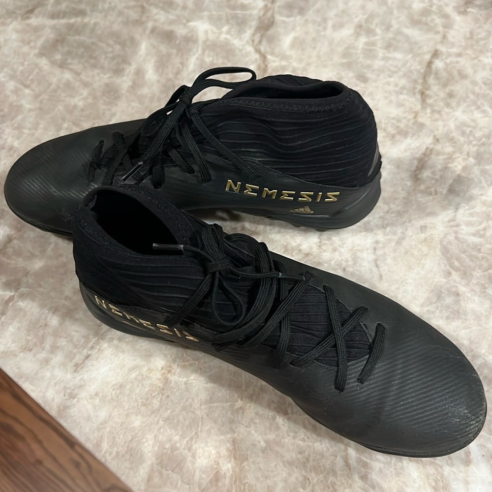 Adidas Nemeziz / Nemesis Indoor soccer cleats - Men’s size 8 Black 19.3